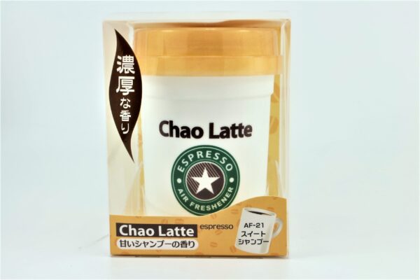 Chao Latte Espresso – Gel thơm ô tô | Mùi thơm Sweet Shampoo