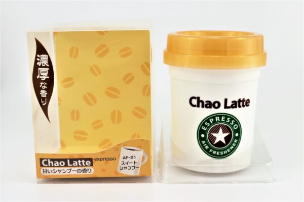 Chao Latte Espresso – Gel thơm ô tô | Mùi thơm Sweet Shampoo