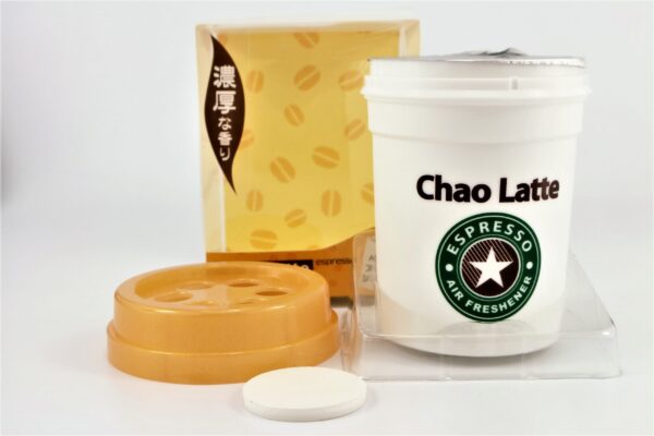 Chao Latte Espresso – Gel thơm ô tô | Mùi thơm Sweet Shampoo