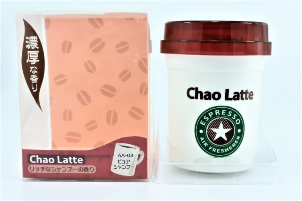 Chao Latte Espresso-Gel thơm ô tô-mùi thơm Pure Shampoo